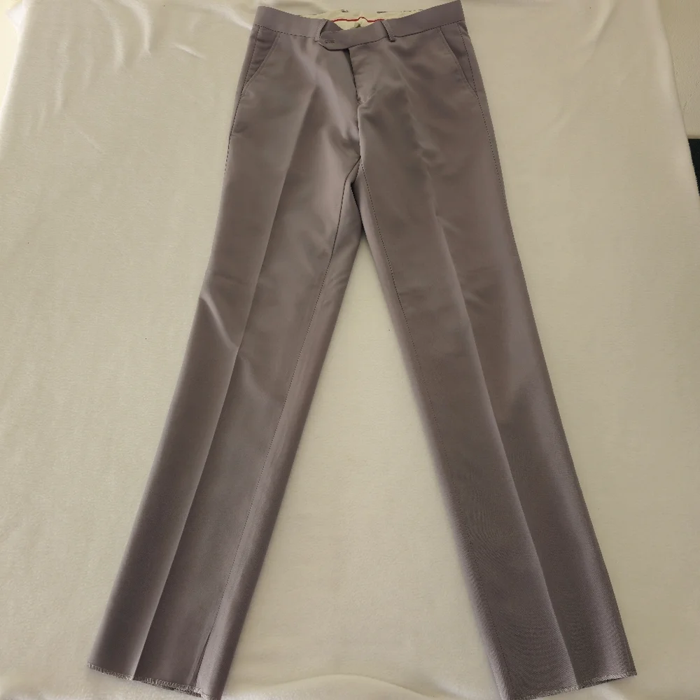 BRAVENAN Classic Light Gray Suit